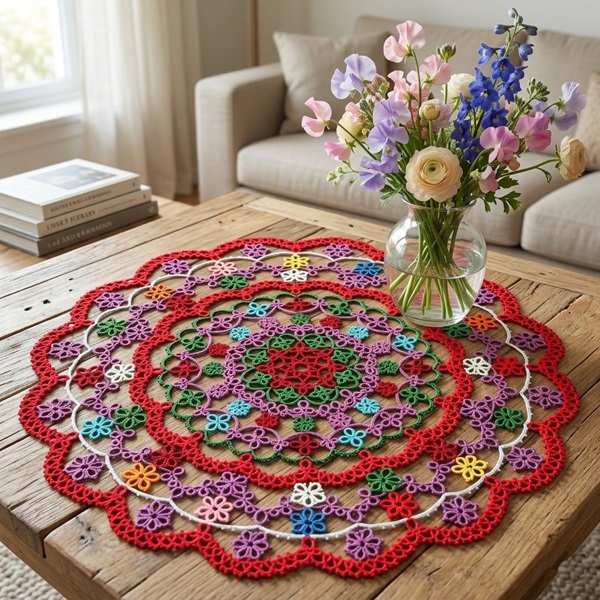 patrón de frivolite