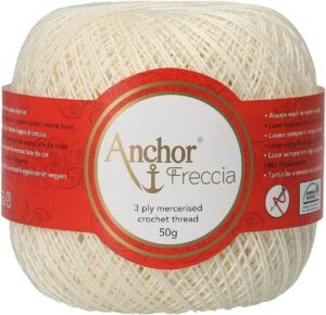 hilo anchor freccia blanco frivolite